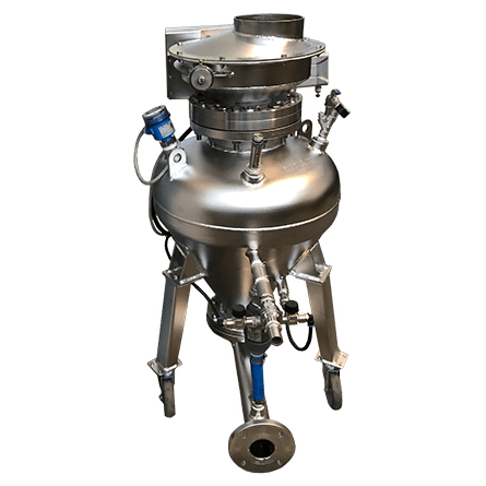 Stainless Steel Dense Phase Pneumatic Conveyors (AISI 304 and AISI 316) suitable for the food and pharmaceutical industries